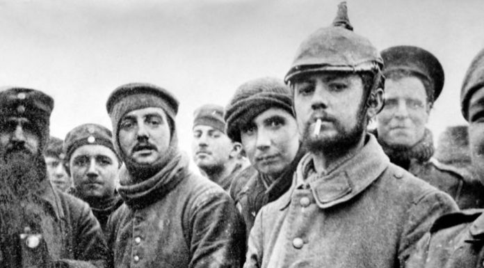 Imagini rare din anul 1914 – Miraculosul armistitiu de Craciun