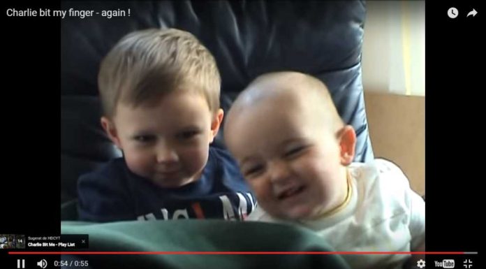 Charlie mi-a muscat „degetelul” (Video)